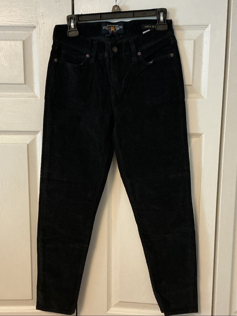 Lucky Brand Dark Navy Skinny Corduroy Jeans - Classic High-Rise Fit